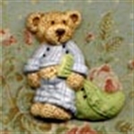 Picture of PJ Bear Green Blanket