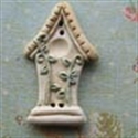 Picture of Tall Birdhouse Blue