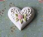 Picture of Intricate Heart White