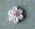 Picture of Little white daisy, Pink centre