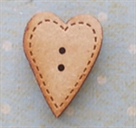 Picture of Wooden Stitched Heart small