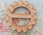 Picture of Wooden Floral Buckle