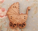 Picture of Wooden Baby Pram